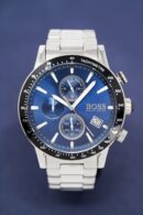 Hugo Boss Men's Watch Chronograph Rafale Blue - HB1513510